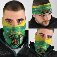 Jamaica Cricket Neck Gaiter Fi Wi Tallawahs Tropical Style - Wonder Print Shop