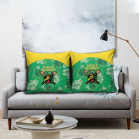 Jamaica Cricket Pillow Cover Fi Wi Tallawahs Tropical Style - Wonder Print Shop