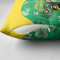 Jamaica Cricket Pillow Cover Fi Wi Tallawahs Tropical Style - Wonder Print Shop