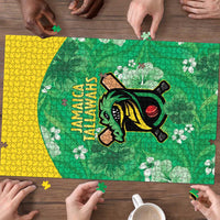 Jamaica Cricket Puzzle Fi Wi Tallawahs Tropical Style - Wonder Print Shop