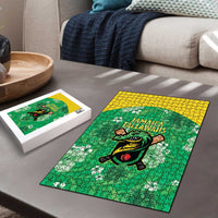 Jamaica Cricket Puzzle Fi Wi Tallawahs Tropical Style - Wonder Print Shop