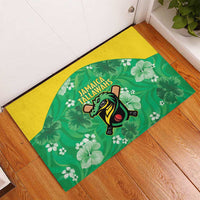 Jamaica Cricket Rubber Doormat Fi Wi Tallawahs Tropical Style - Wonder Print Shop