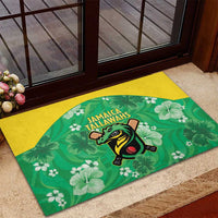 Jamaica Cricket Rubber Doormat Fi Wi Tallawahs Tropical Style - Wonder Print Shop