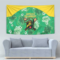 Jamaica Cricket Tapestry Fi Wi Tallawahs Tropical Style - Wonder Print Shop