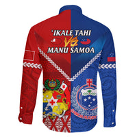 Samoa And Tonga Rugby Family Matching Summer Maxi Dress and Hawaiian Shirt 2023 World Cup Manu Samoa With Ikale Tahi - Wonder Print Shop