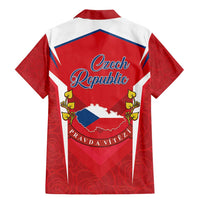 Czech Republic Restoration Day Family Matching Mermaid Dress and Hawaiian Shirt Czechia Pravda Vitezi - Wonder Print Shop