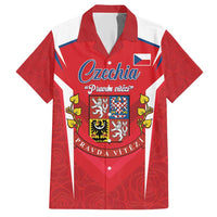 Czech Republic Restoration Day Hawaiian Shirt Czechia Pravda Vitezi - Wonder Print Shop