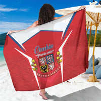 Czech Republic Restoration Day Sarong Czechia Pravda Vitezi - Wonder Print Shop