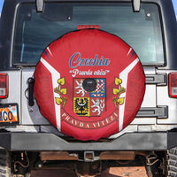 Czech Republic Restoration Day Spare Tire Cover Czechia Pravda Vitezi - Wonder Print Shop