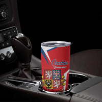 Czech Republic Restoration Day Tumbler Cup Czechia Pravda Vitezi - Wonder Print Shop