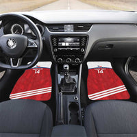 Custom Czech Republic Football Car Mats Go Czechia - Sporty Style - Wonder Print Shop