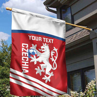 Custom Czech Republic Football Garden Flag Go Czechia - Sporty Style - Wonder Print Shop