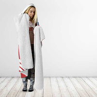 Custom Czech Republic Football Hooded Blanket Go Czechia - Sporty Style