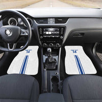 Custom Greece Football Car Mats Go Ethniki - Sporty Style - Wonder Print Shop
