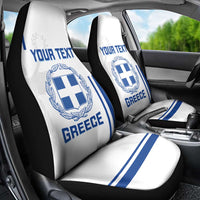 Custom Greece Football Car Seat Cover Go Ethniki - Sporty Style - Wonder Print Shop