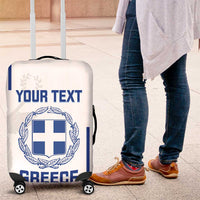 Custom Greece Football Luggage Cover Go Ethniki - Sporty Style - Wonder Print Shop