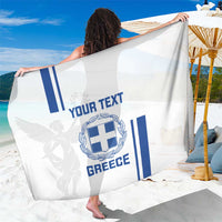 Custom Greece Football Sarong Go Ethniki - Sporty Style - Wonder Print Shop