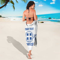 Custom Greece Football Sarong Go Ethniki - Sporty Style - Wonder Print Shop