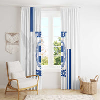 Custom Greece Football Window Curtain Go Ethniki - Sporty Style - Wonder Print Shop