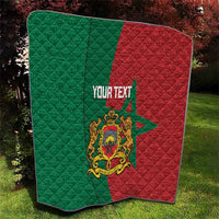 Personalised Morocco Quilt Moroccan Green Star With Moorish Pattern - Wonder Print Shop