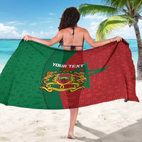 Personalised Morocco Sarong Moroccan Green Star With Moorish Pattern - Wonder Print Shop