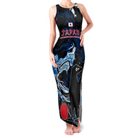 Custom Japan Football Family Matching Tank Maxi Dress and Hawaiian Shirt 2024 Nadeshiko Go Champions - Wonder Print Shop