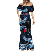 Custom Japan Football Mermaid Dress 2024 Nadeshiko Go Champions - Wonder Print Shop