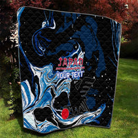 Custom Japan Football Quilt 2024 Nadeshiko Go Champions - Wonder Print Shop