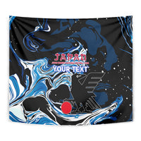 Custom Japan Football Tapestry 2024 Nadeshiko Go Champions - Wonder Print Shop