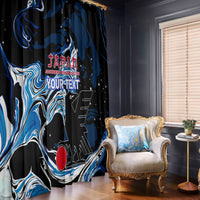 Custom Japan Football Window Curtain 2024 Nadeshiko Go Champions - Wonder Print Shop