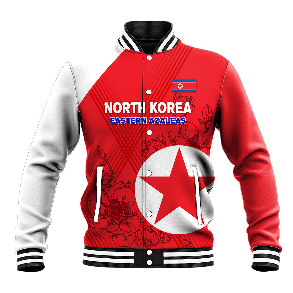 custom-north-korea-football-baseball-jacket-2024-go-eastern-azaleas-magnolia-flowers