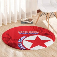 custom-north-korea-football-round-carpet-2024-go-eastern-azaleas-magnolia-flowers