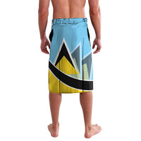 Custom Saint Lucia Cricket Lavalava Go Champions - National Color - Wonder Print Shop