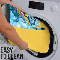 US Virgin Islands Snorkeling Bathroom Set Sea Turtle Snorkel Ocean Style - Wonder Print Shop