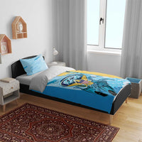 US Virgin Islands Snorkeling Bedding Set Sea Turtle Snorkel Ocean Style - Wonder Print Shop