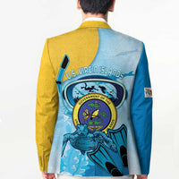 US Virgin Islands Snorkeling Blazer Sea Turtle Snorkel Ocean Style - Wonder Print Shop