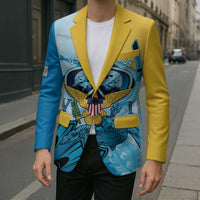 US Virgin Islands Snorkeling Blazer Sea Turtle Snorkel Ocean Style - Wonder Print Shop