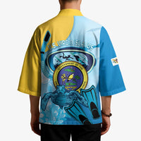 US Virgin Islands Snorkeling Kimono Sea Turtle Snorkel Ocean Style - Wonder Print Shop