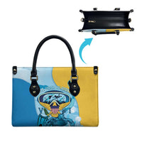 US Virgin Islands Snorkeling Leather Bag Sea Turtle Snorkel Ocean Style - Wonder Print Shop