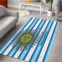 Argentina Football Area Rug Vamos La Albiceleste 2026 Version - Wonder Print Shop