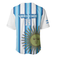 Argentina Football Custom Baseball Jersey Vamos La Albiceleste 2026 Version - Wonder Print Shop