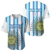 Argentina Football Custom Baseball Jersey Vamos La Albiceleste 2026 Version - Wonder Print Shop