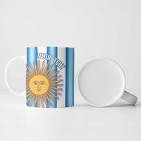 Argentina Football Custom Ceramic Mug Vamos La Albiceleste 2026 Version - Wonder Print Shop