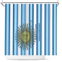 Argentina Football Shower Curtain Vamos La Albiceleste 2026 Version - Wonder Print Shop
