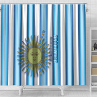 Argentina Football Shower Curtain Vamos La Albiceleste 2026 Version - Wonder Print Shop