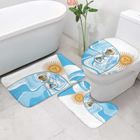 Argentina Football Bathroom Set 2026 Trophy Vamos La Albiceleste - Wonder Print Shop