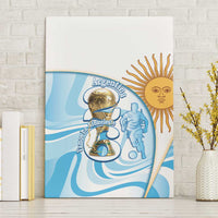 Argentina Football Canvas Wall Art 2026 Trophy Vamos La Albiceleste - Wonder Print Shop