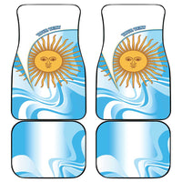 Argentina Football Personalized Car Mats 2026 Trophy Vamos La Albiceleste - Wonder Print Shop