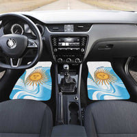 Argentina Football Personalized Car Mats 2026 Trophy Vamos La Albiceleste - Wonder Print Shop