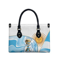 Argentina Football Leather Bag 2026 Trophy Vamos La Albiceleste - Wonder Print Shop